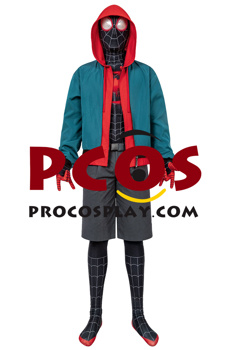 Picture of Miles Morales Cosplay Costume Jumpsuit C00201