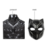 Picture of Civil War T'Challa Black Panther Cosplay Costume Jumpsuit For Kid C00253