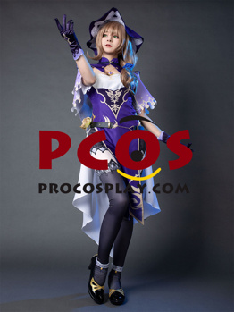 Picture of Genshin Impact Lisa Cosplay Costume C00055-A