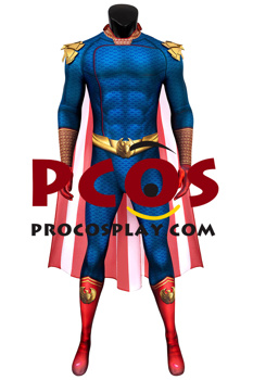 Image de la combinaison de Costume de Cosplay Homelander pour garçons C00264