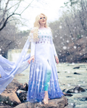 Frozen 2 Elsa Spirit Dress Cosplay Costume mp005584 - Best Profession ...