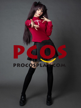 Picture of Ready to Ship The Holy Grail War Fate / Stay Night Tohsaka Rin 2 Cosplay Costume mp004001