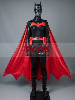 Details about   Batwoman Katherine Rebecca Kate Kane Cosplay Costume Jumpsuit Cloak Cape Outfit 
