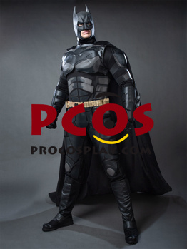 Imagen de Disfraz de Batman para cosplay de Bruce Wayne del Caballero Oscuro listo para enviar mp005492