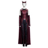 Immagine di Pronto per la spedizione Nuovo spettacolo WandaVision Scarlet Witch Wanda Finale Costume Cosplay C00305