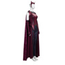 Immagine di Pronto per la spedizione Nuovo spettacolo WandaVision Scarlet Witch Wanda Finale Costume Cosplay C00305