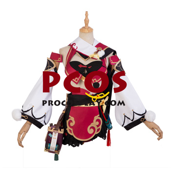 Picture of Game Genshin Impact Smoky Scarlet Yanfei Cosplay Costume C00354-A