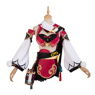 Picture of Game Genshin Impact Smoky Scarlet Yanfei Cosplay Costume C00354-A