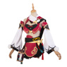 Picture of Game Genshin Impact Smoky Scarlet Yanfei Cosplay Costume C00354-A