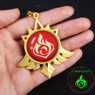 Photo de Genshin Impact Mondstadt Trinket Eye of God Glow Keychain C00366