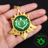 Bild von Genshin Impact Mondstadt Trinket Auge Gottes Glow Keychain C00366