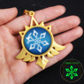 Picture of Genshin Impact Mondstadt Trinket Eye of God Glow Keychain C00366