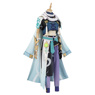 Picture of Genshin Impact Bubu Pharmacy Baizhu Cosplay Costume C00398-A