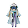 Picture of Genshin Impact Bubu Pharmacy Baizhu Cosplay Costume C00398-A