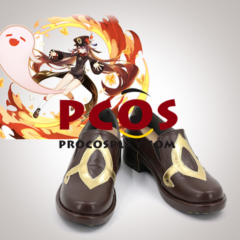 Bild von Genshin Impact HuTao Cosplay Schuhe C00381