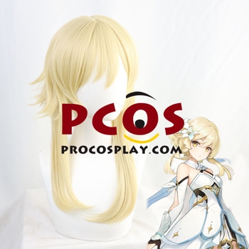 Изображение Genshin Impact Lumine Cosplay Wigs C00086