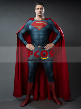Изображение Человек из стали Супермен Кларк Кент Косплей Костюм mp005437