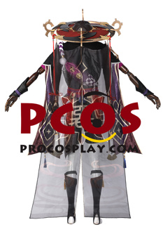 Picture of Ready to Ship  Genshin Impact Scaramouche Balladeer Cosplay Costume Jacquard Version C00444-AA