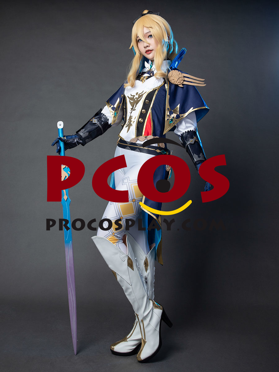 Genshin Impact Jean Cosplay Costume C00131 Best Profession Cosplay