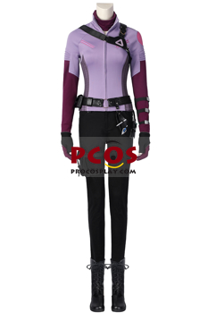 Image de l'émission de télévision Hawkeye Kate Bishop Costume de Cosplay Version améliorée C00481
