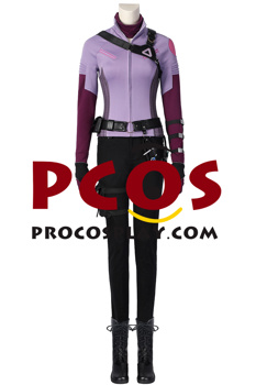 Immagine dello spettacolo televisivo Hawkeye Kate Bishop Cosplay Costume versione aggiornata C00481