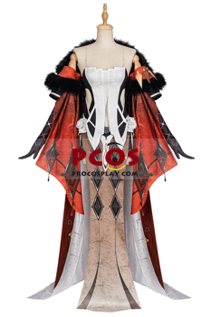 Picture of Genshin Impact La Signora Cosplay Costume Jacquard  Version C00496