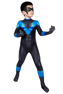 Picture of Batman: Under the Red Hood Nightwing Dick Grayson Cosplay Costume 3D Jumpsuit for Kids C00501
