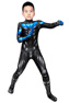 Imagen de Titans Nightwing Dick Grayson Disfraz de Cosplay Mono 3D para niños C00508