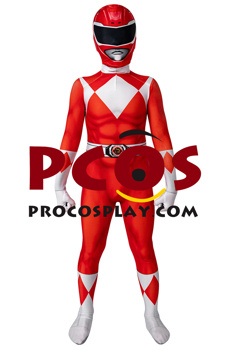 Picture of Rangers Power Rangers Tyranno Ranger Geki Cosplay Jumpsuit for Kids C00505