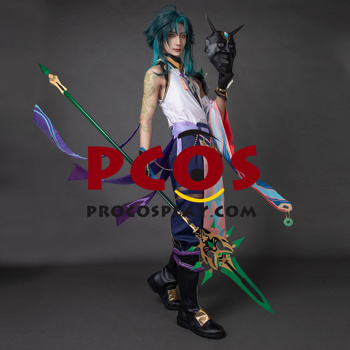 Bild von Genshin Impact Xiao Cosplay Kostüm C00175-A