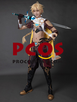 Immagine di Genshin Impact Traveller Aether Costume Cosplay C00280-A