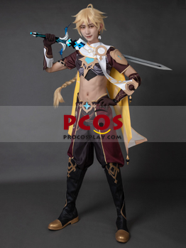 Picture of Genshin Impact Traveler Aether Cosplay Costume C00280