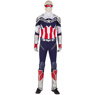 Picture of The Falcon and the Winter Soldier Sam Wilson New Captain America Cosplay Costume Knit Version C00519