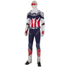 Picture of The Falcon and the Winter Soldier Sam Wilson New Captain America Cosplay Costume Knit Version C00519