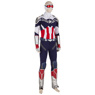 Picture of The Falcon and the Winter Soldier Sam Wilson New Captain America Cosplay Costume Knit Version C00519