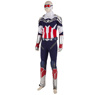 Picture of The Falcon and the Winter Soldier Sam Wilson New Captain America Cosplay Costume Knit Version C00519