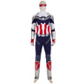 Picture of The Falcon and the Winter Soldier Sam Wilson New Captain America Cosplay Costume Knit Version C00519