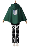 Imagen de Mikasa Ackerman versión femenina disfraz Cosplay C00522