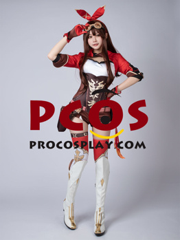 Picture of Genshin Impact Gliding Champion Amber Cosplay Costume C00159-A