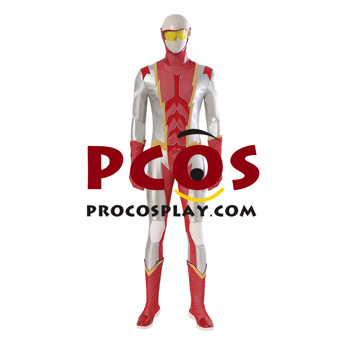 Picture of Flash Show  Kid Flash Impulse Bart Allen Cosplay Costume C00536