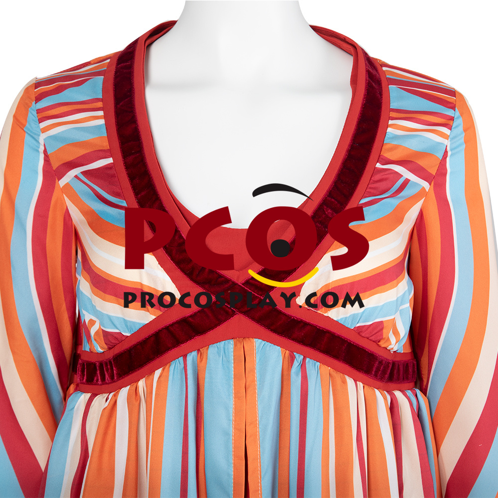 WandaVision Scarlet Witch Wanda Cosplay Maternity Dress C00543 Best Profession Cosplay