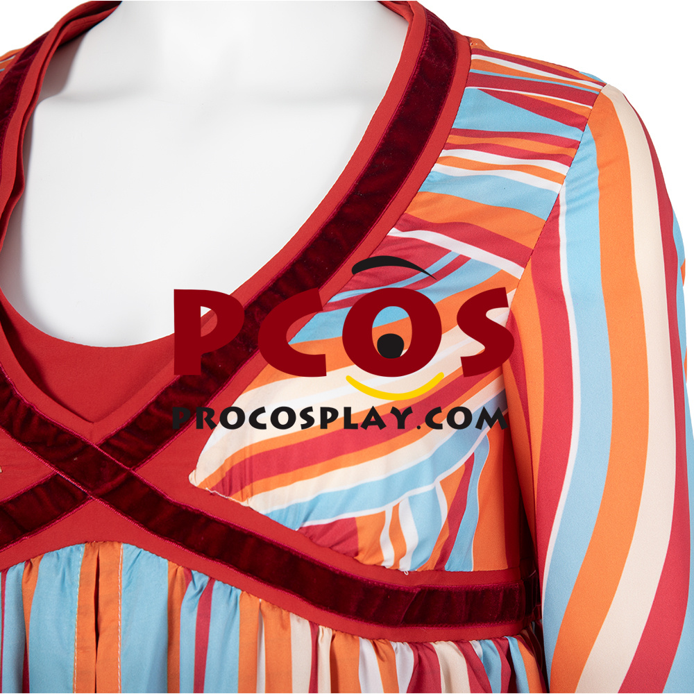 WandaVision Scarlet Witch Wanda Cosplay Maternity Dress C00543 Best Profession Cosplay