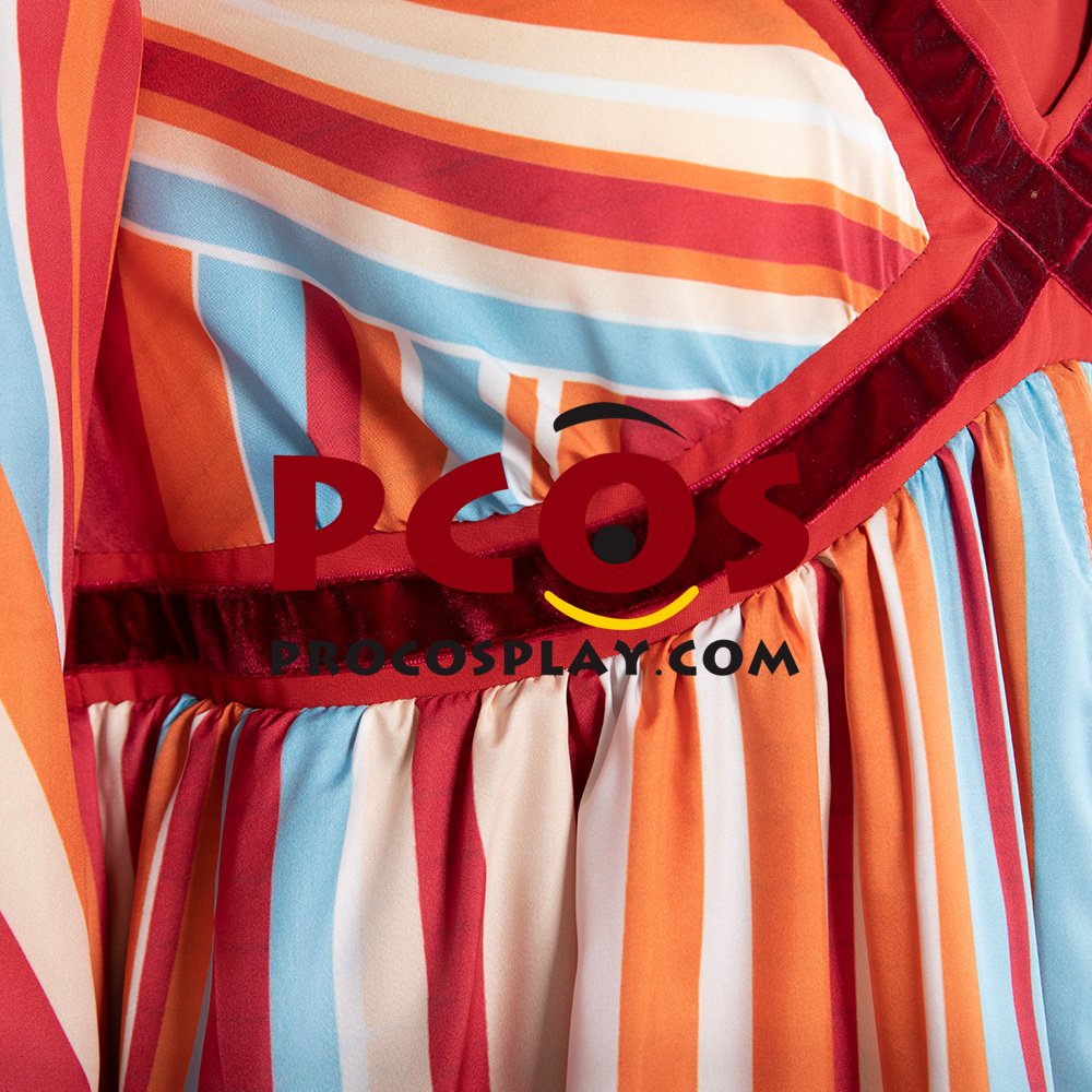 WandaVision Scarlet Witch Wanda Cosplay Maternity Dress C00543 Best Profession Cosplay