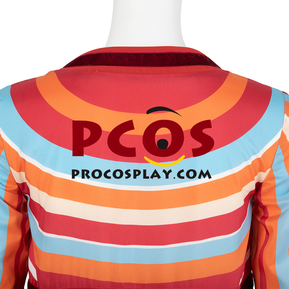 WandaVision Scarlet Witch Wanda Cosplay Maternity Dress C00543 Best Profession Cosplay