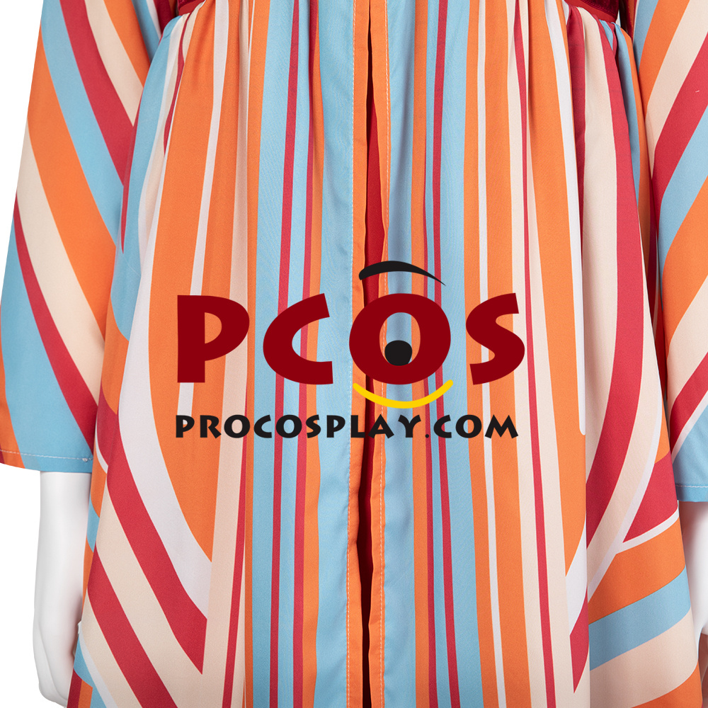 WandaVision Scarlet Witch Wanda Cosplay Maternity Dress C00543 Best Profession Cosplay