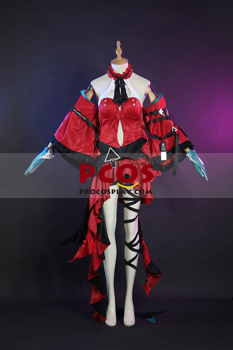 Picture of Arknights Skadi the Corrupting Heart Cosplay Costume Velour Version C00552