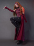 Immagine di WandaVision Scarlet Witch Wanda Finale Cosplay Costume C00323 Versione a maglia