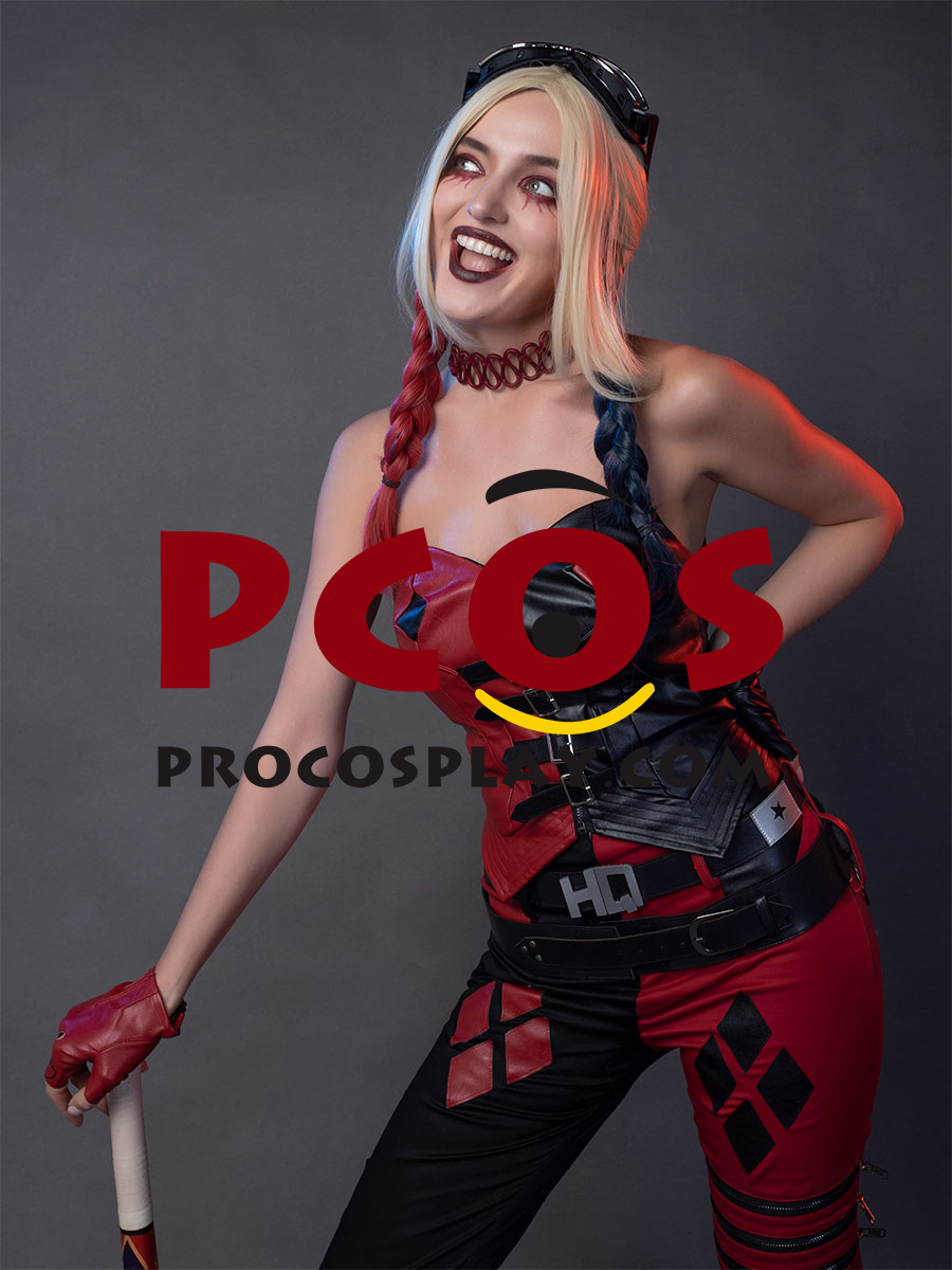 2021 Harley Quinn Cosplay Costume C00129 Best Profession Cosplay