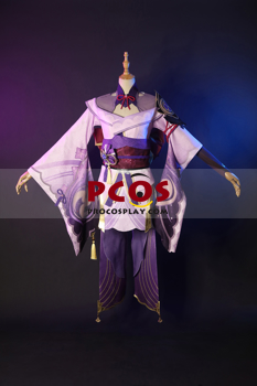 Picture of Genshin Impact Raiden Shogun Cosplay Costume Jacquard Version C00573-AA