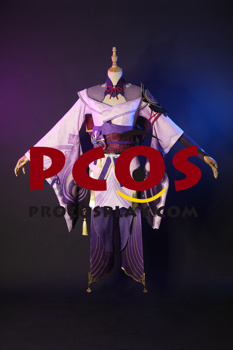 Immagine di Genshin Impact Raiden Shogun Costume Cosplay Jacquard Versione C00573-AA